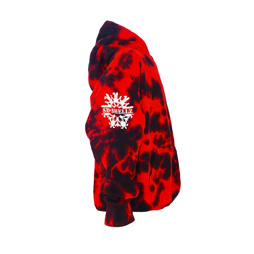 tie dye sweatshirt